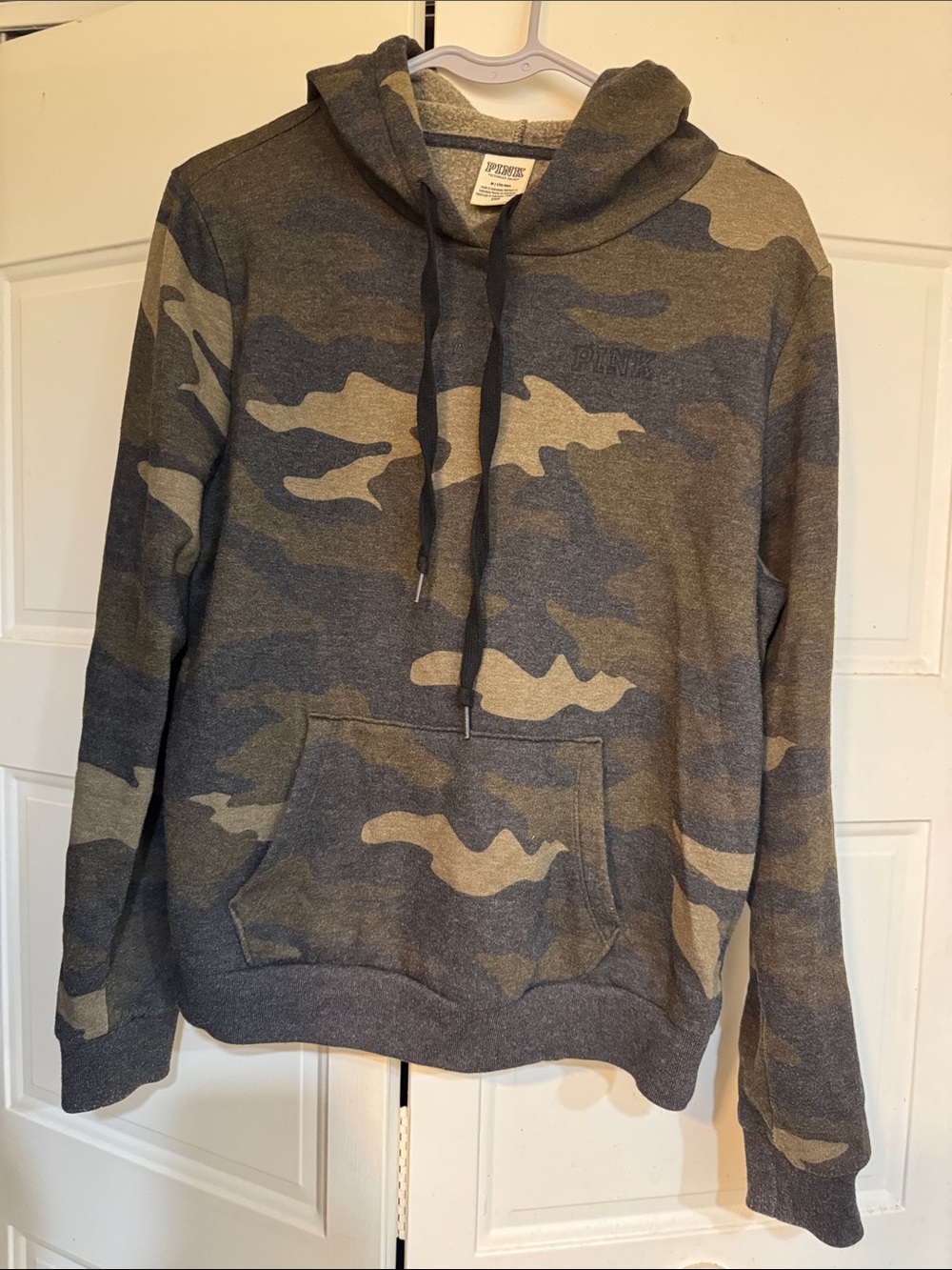 PINK Victoria's Secret Military Camo Hoodie and Short sets - Olive Green